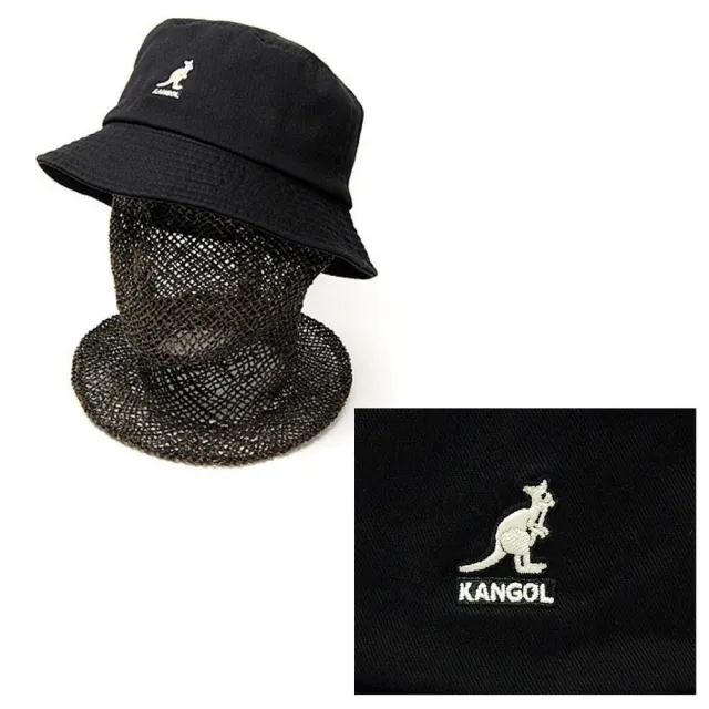 【KANGOL】WASHED BUCKET 漁夫帽 帽子 兩色可選(雙11限定 1111 美國進口平行輸入)