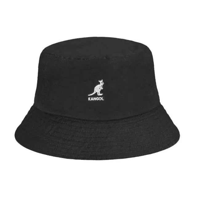 【KANGOL】WASHED BUCKET 漁夫帽 帽子 兩色可選(雙11限定 1111 美國進口平行輸入)