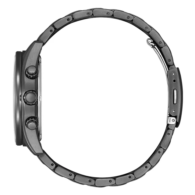 【CITIZEN 星辰】Chronograph 光動能計時腕錶 43mm(CA0775-79E)