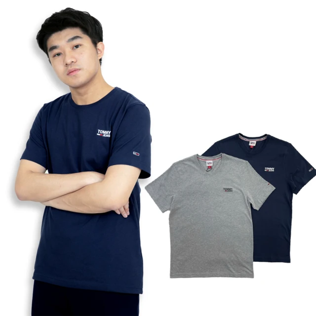 Tommy Hilfiger Tommy Jeans 短T 環保 短袖 T恤 純棉 男生上衣 素t(短袖9448B#5)