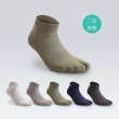 【Waken】4雙組 精梳棉網眼氣墊二趾襪(兩趾襪/襪子/y拖 馬拉松襪/機能襪/運動襪/繞境夾腳拖專用/競走/超馬)