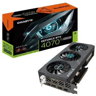 【GIGABYTE 技嘉】GeForce RTX4070Ti SUPER EAGLE OC 16G 顯示卡