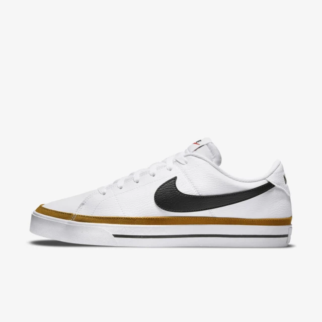 NIKE 耐吉NIKE 耐吉 Court Legacy NN 男 休閒鞋 基本款 復古 經典 皮革 簡約 白黑棕(DH3162-100)