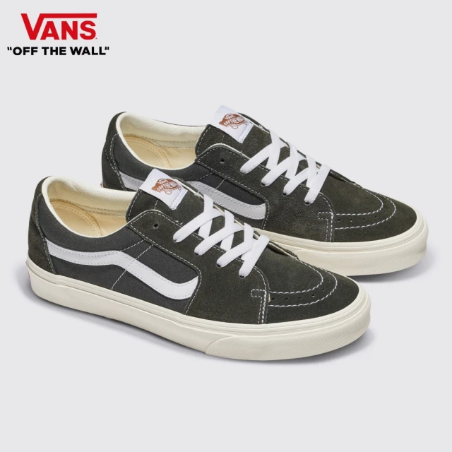 VANS SK8-Low 男女款黑色滑板鞋