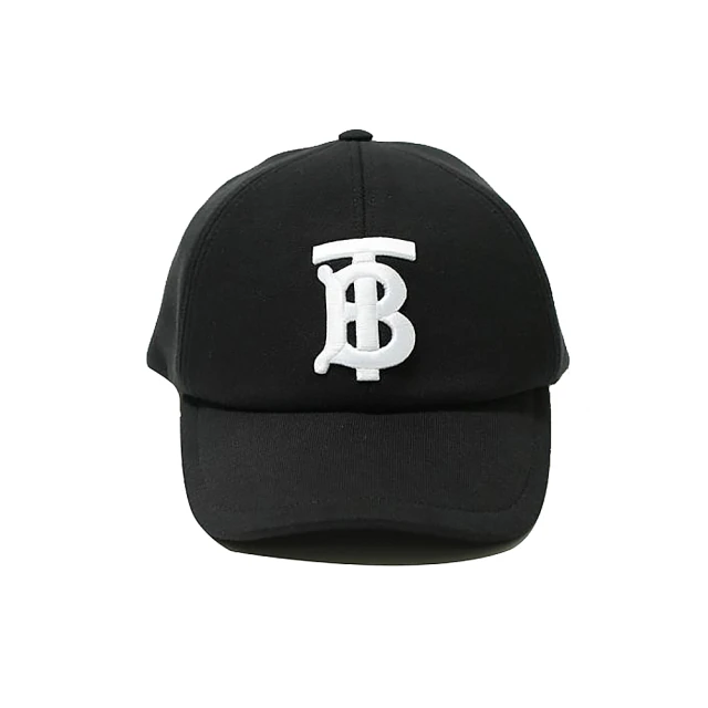 BURBERRY 巴寶莉 刺繡TB LOGO 棒球帽(80381411)