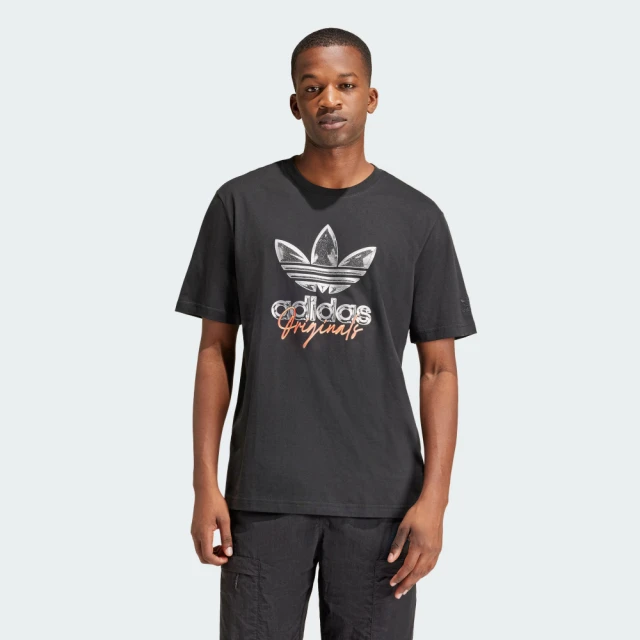 adidas 愛迪達 圓領短袖T恤 TREFOIL T-SH