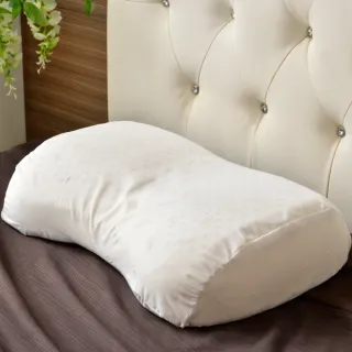 【班尼斯】窩型曲線天然乳膠枕頭 壹百萬馬來西亞製正品保證•附抗菌布套、手提收納袋(乳膠枕頭)