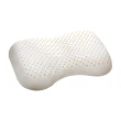 【班尼斯】窩型曲線天然乳膠枕頭 壹百萬馬來西亞製正品保證-附抗菌布套、手提收納袋(乳膠枕頭)