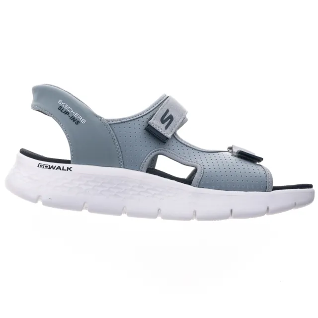 【SKECHERS】男鞋 健走系列涼拖鞋 瞬穿舒適科技 GO WALK FLEX SANDAL(229210GYNV)