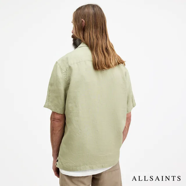 【ALLSAINTS】AUDLEY 寬鬆公羊頭骨短袖夏威夷襯衫 M016SA(舒適版型)