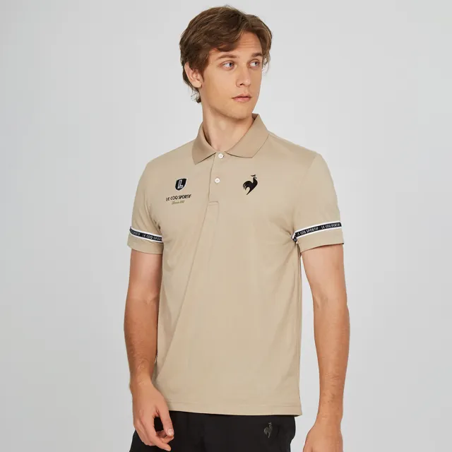 【LE COQ SPORTIF 公雞】休閒經典短袖POLO衫 男款-3色-LWT21342