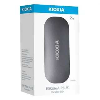 【KIOXIA  鎧俠】Exceria Plus 2TB USB3.2 Gen2 外接式ssd固態硬碟(LXD10S002TG8)