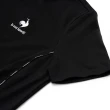 【LE COQ SPORTIF 公雞】休閒潮流短袖連身裙 女款-黑色-LWT22221