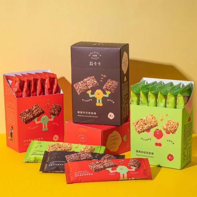 The Chala 蕎拉燕麥 裸食燕麥脆片230gx3包+屏