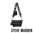 【STEVE MADDEN】BCLARKE 印花寬帶子母腰包(黑色)