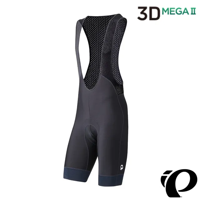 【PEARL iZUMi】3D特厚 男吊帶短車褲 T230MEGAII-5 24(涼感車褲/吊帶褲/長途/單車/運動/自行車/日本製)