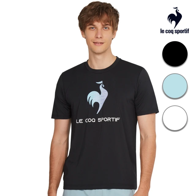 LE COQ SPORTIF 公雞 高爾夫系列 男款淺藍色質