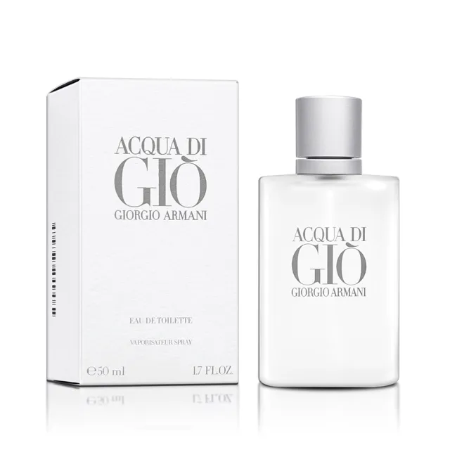 【Giorgio Armani 亞曼尼】寄情水男性淡香水 50ML(平行輸入)