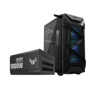 【ASUS 華碩】機殼+1000W★TUF GT301電競機殼+1000W ATX3.0 金牌電源供應器