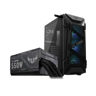 【ASUS 華碩】機殼+550W★TUF GT301電競機殼+TUF GAMING  550W 電源供應器