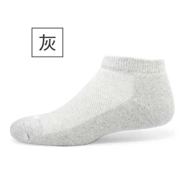 【PULO】3雙組 純棉輕氣墊休閒裸襪(女襪/裸襪/氣墊襪/厚襪/運動襪/襪/女襪子/毛巾襪/素色襪)
