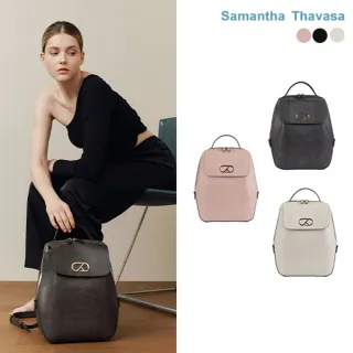 日本精品SAMANTHA THAVASA皇冠牛皮後背包