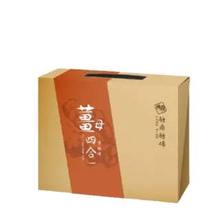【糖鼎】經典黑糖茶磚禮盒-四合一黑糖薑母(12入/30g)