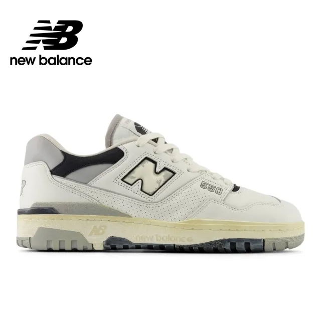 【NEW BALANCE】NB 復古鞋/運動鞋_中性_仿舊米白灰_BB550VGB-D