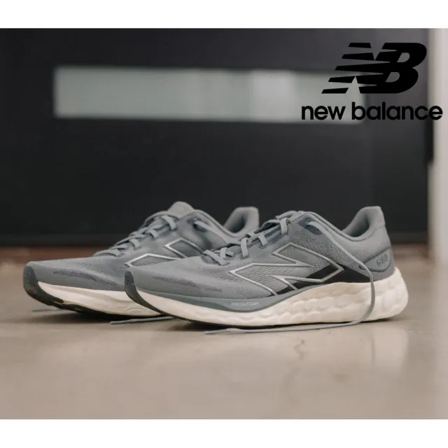 【NEW BALANCE】NB 慢跑鞋/運動鞋_男性_深灰色_M680LG8-2E