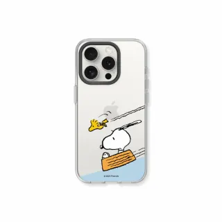 【RHINOSHIELD 犀牛盾】iPhone 14系列 Clear透明防摔手機殼/史努比-溜滑梯(Snoopy)