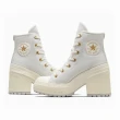 【CONVERSE】CHUCK 70 DE LUXE HEEL HI 高筒 休閒鞋 高跟鞋 厚底鞋 男鞋 女鞋 淺灰(A07551C)