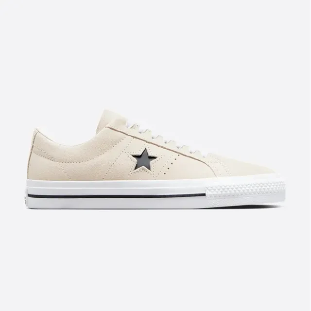 【CONVERSE】ONE STAR PRO OX 低筒 休閒鞋 滑板鞋 男鞋 女鞋 米白(172950C)