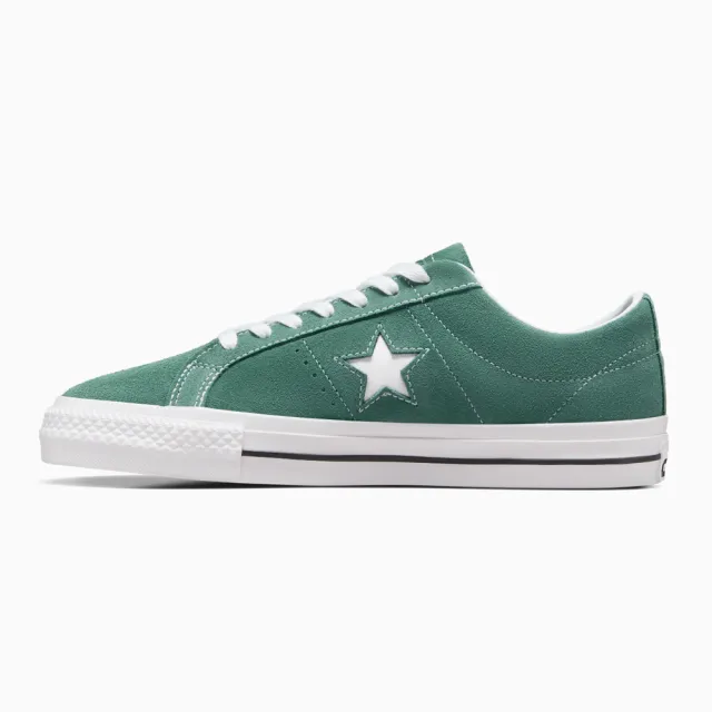 【CONVERSE】ONE STAR PRO OX 低筒 休閒鞋 滑板鞋 男鞋 女鞋 綠色(A07618C)