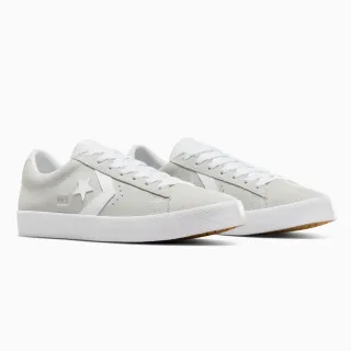 【CONVERSE】PL VULC PRO OX 低筒 休閒鞋 滑板鞋 男鞋 女鞋 淺灰白(A07621C)