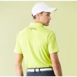 【Jack Nicklaus 金熊】GOLF男款吸濕排汗彈性POLO衫/高爾夫球衫(綠色)