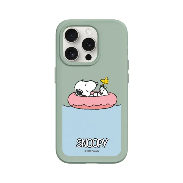 【RHINOSHIELD 犀牛盾】iPhone 14系列  SolidSuit背蓋手機殼/史努比-Chill moment(Snoopy)