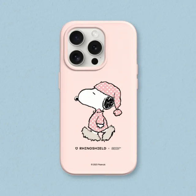 【RHINOSHIELD 犀牛盾】iPhone 14系列  SolidSuit背蓋手機殼/史努比-Snoopy Go to sleep(Snoopy)