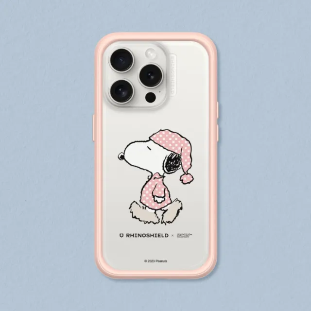 【RHINOSHIELD 犀牛盾】iPhone 15系列  Mod NX手機殼/史努比-Snoopy Go to sleep(Snoopy)