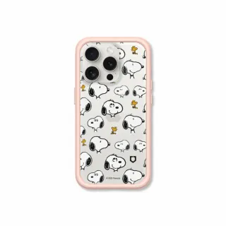 【RHINOSHIELD 犀牛盾】iPhone 15系列  Mod NX手機殼/史努比-Sticker-Snoopy&胡士托(Snoopy)