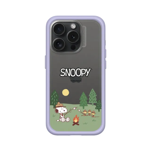 【RHINOSHIELD 犀牛盾】iPhone 11系列  Mod NX手機殼/史努比-露營趣(Snoopy)