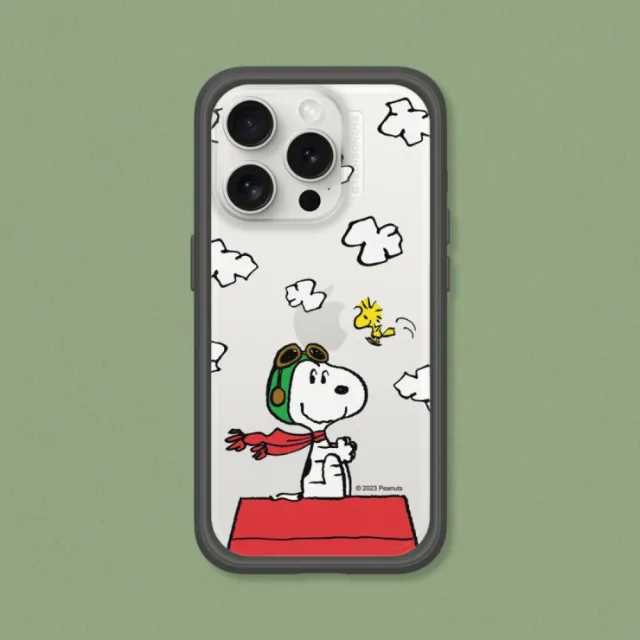 【RHINOSHIELD 犀牛盾】iPhone 15系列  Mod NX手機殼/史努比-小小飛行員(Snoopy)