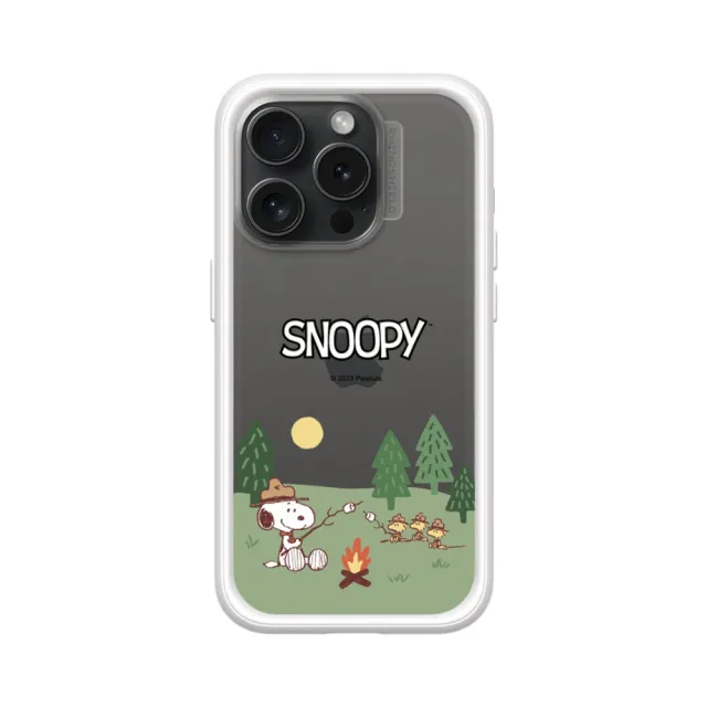 【RHINOSHIELD 犀牛盾】iPhone 15系列  Mod NX手機殼/史努比-露營趣(Snoopy)