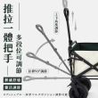 【萌萌小兔】戶外摺疊手推車 10吋坦克輪 摺疊推車 露營推車 摺疊手拉車(購物車 寵物推車 多用途露營推車)
