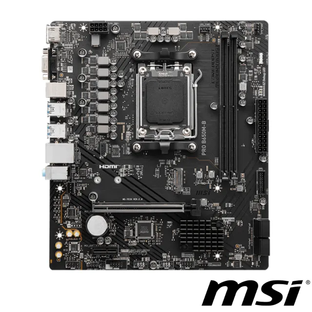 【MSI 微星】PRO B650M-B DDR5 主機板