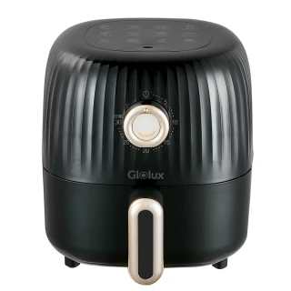 【Glolux】健康無油2L氣炸鍋GAF202-BK(典雅黑)