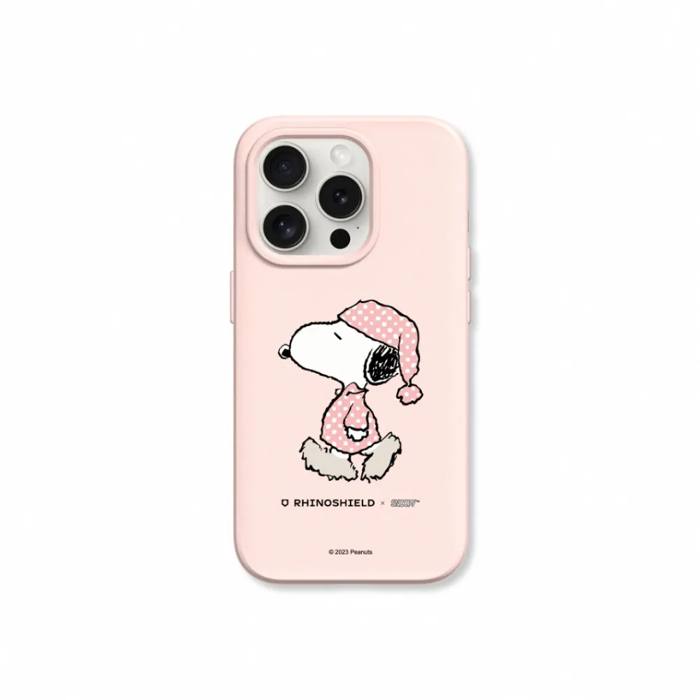 【RHINOSHIELD 犀牛盾】iPhone 14系列  SolidSuit MagSafe兼容 磁吸手機殼/Snoopy Go to sleep(史努比)