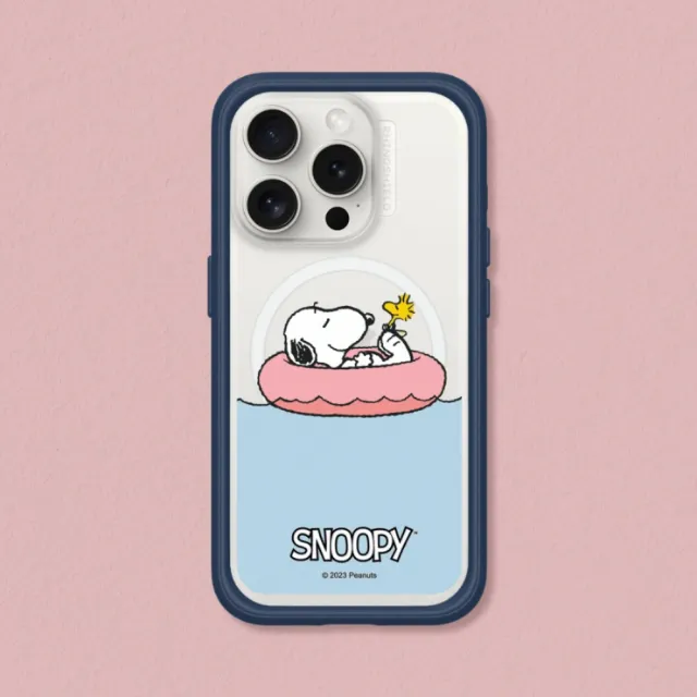 【RHINOSHIELD 犀牛盾】iPhone 15系列  Mod NX MagSafe兼容 手機殼/史努比-Chill moment(Snoopy)