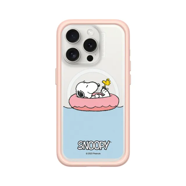 【RHINOSHIELD 犀牛盾】iPhone 15系列  Mod NX MagSafe兼容 手機殼/史努比-Chill moment(Snoopy)