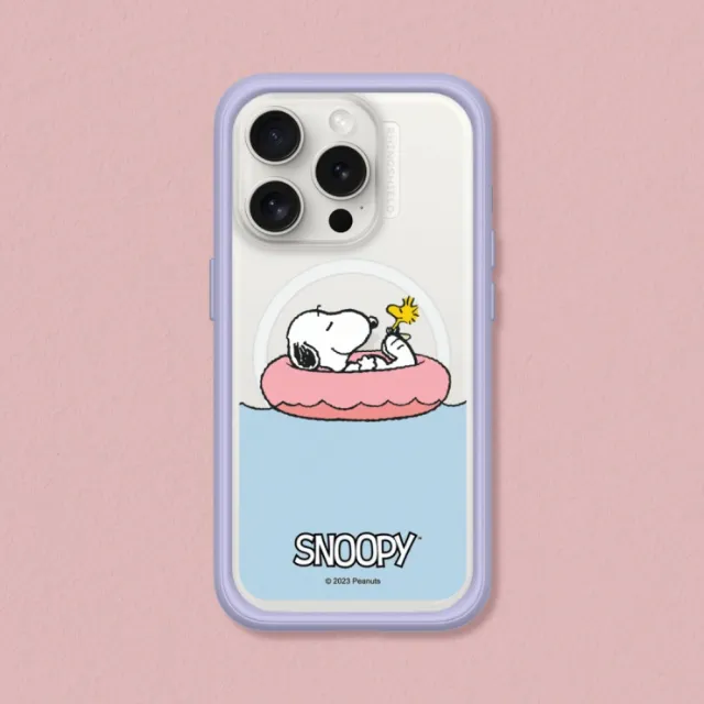 【RHINOSHIELD 犀牛盾】iPhone 15系列  Mod NX MagSafe兼容 手機殼/史努比-Chill moment(Snoopy)