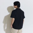 【GAP】男裝 Logo短袖POLO衫-炭黑色(460848)